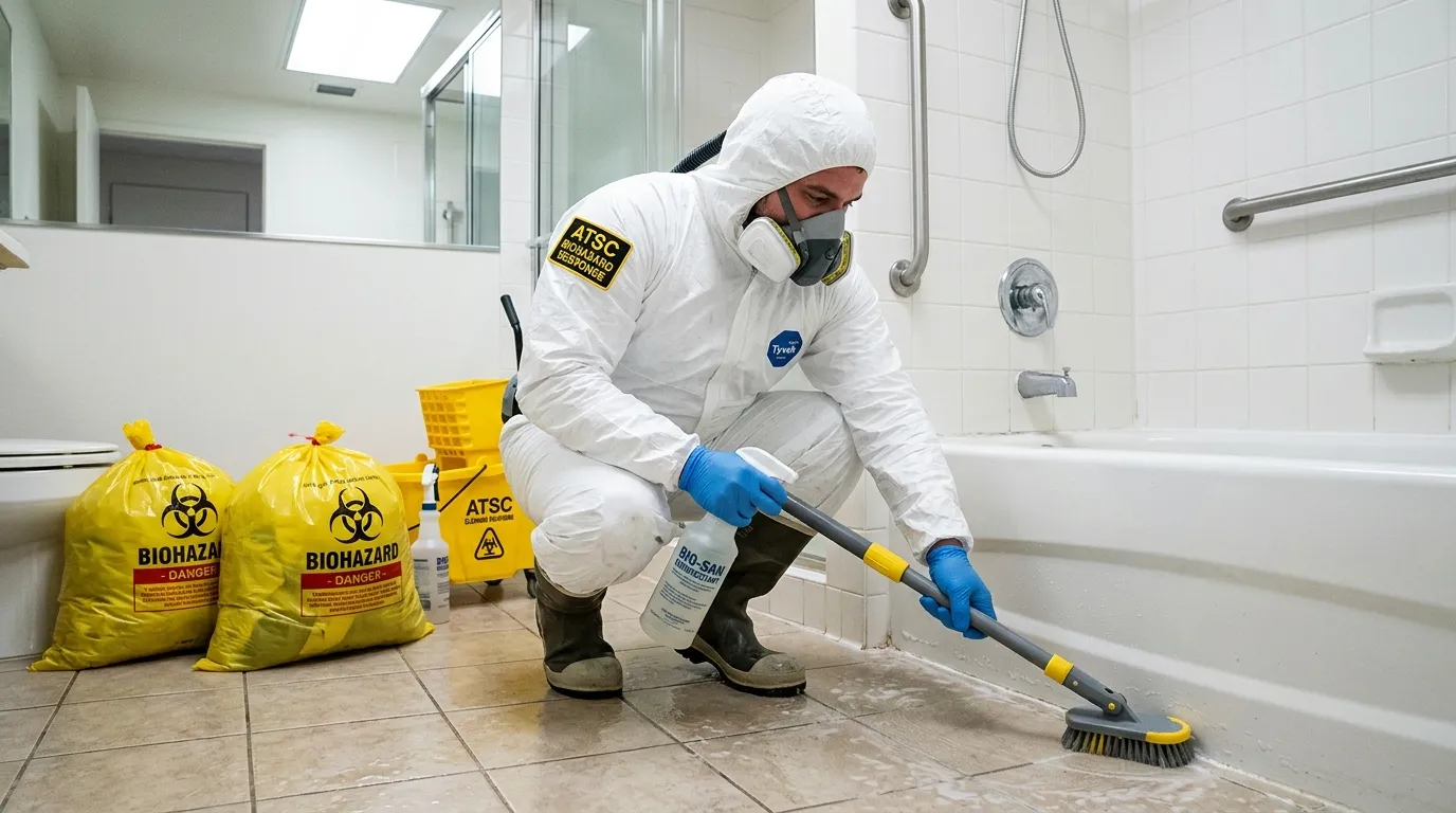 Decontamination equipment deployed for Blood Cleanup in Port Jervis